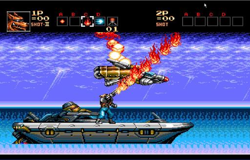 Обо всем - Contra Hard Corps. Сюжетная линия в случае освобождения научного центра и схватки с профессором. 